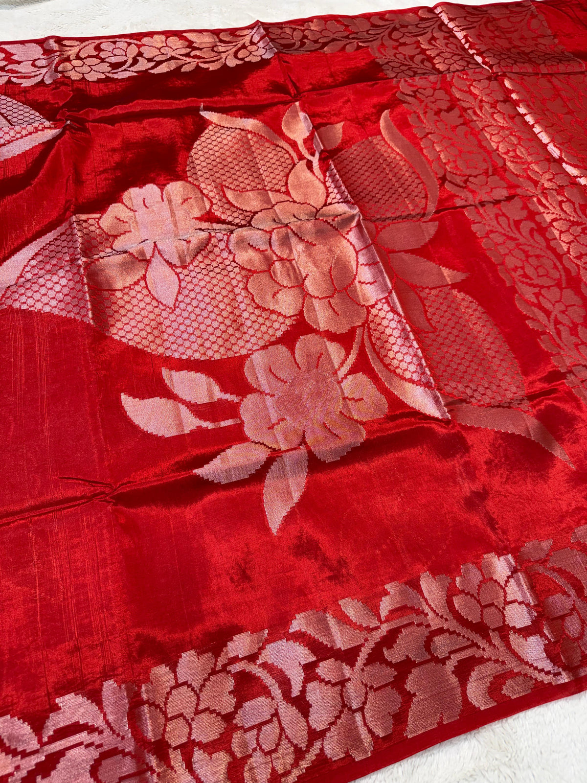 Maharani Raw Mango Premium Banarasi Saree