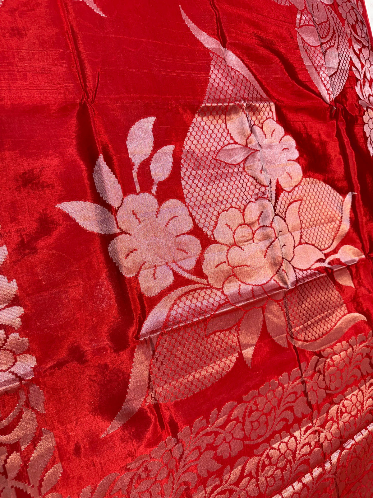 Maharani Raw Mango Premium Banarasi Saree