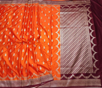 Mashru Silk Banarasi Saree