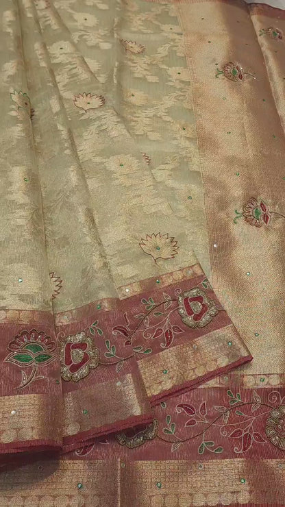 Tissue Kota Banarasi Sarees