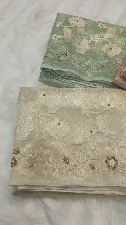 Tissue Kota Banarasi Sarees