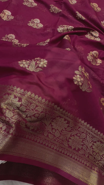 Banarasi semi georgette saree