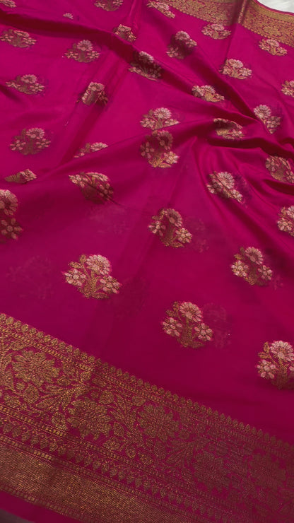 Banarasi semi georgette saree