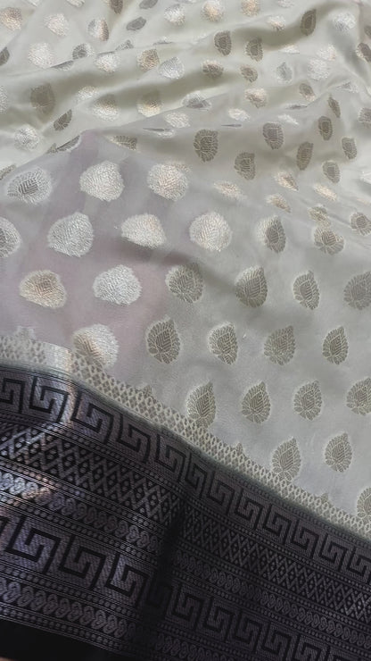 Banarasi semi georgette saree