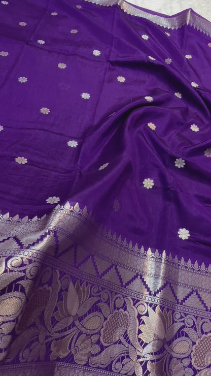 Raw mango banarasi saree