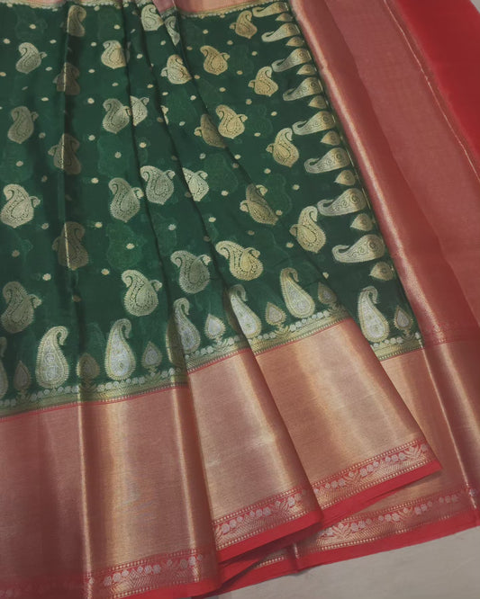 Banaras warm silk saree