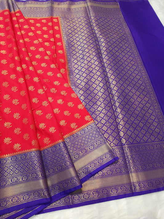 Banaras semi dupion soft silk saree