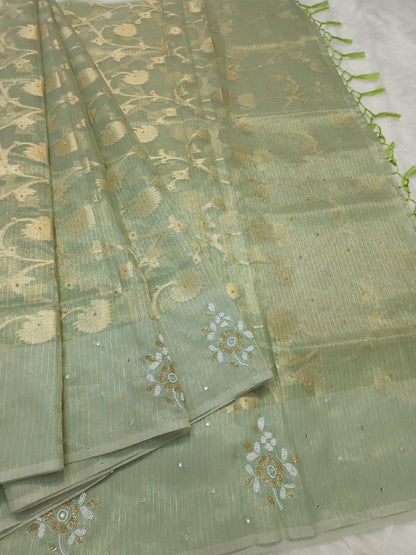 Tissue Kota Banarasi Sarees