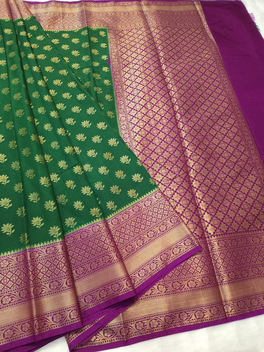 Banaras semi dupion soft silk saree