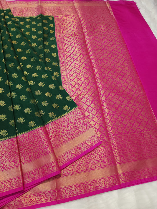 Banaras semi dupion soft silk saree