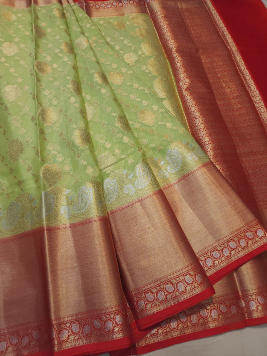 Banaras warm silk saree