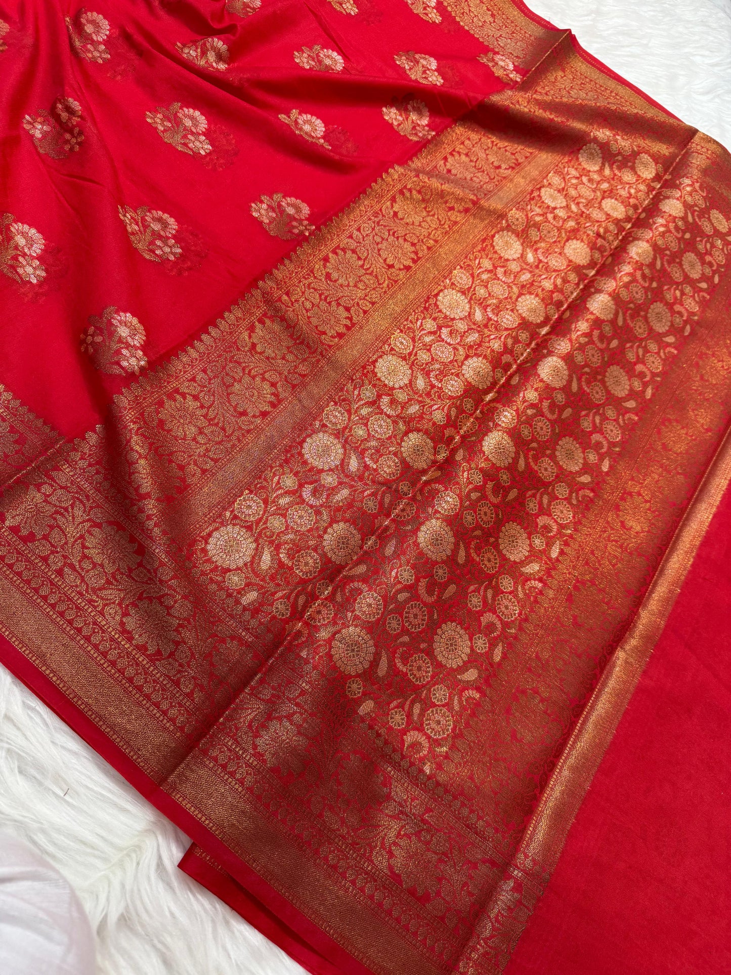 Banarasi semi georgette saree