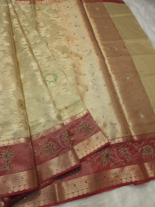 Tissue Kota Banarasi Sarees