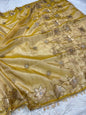 Tissue handwork Banarasi silk saree