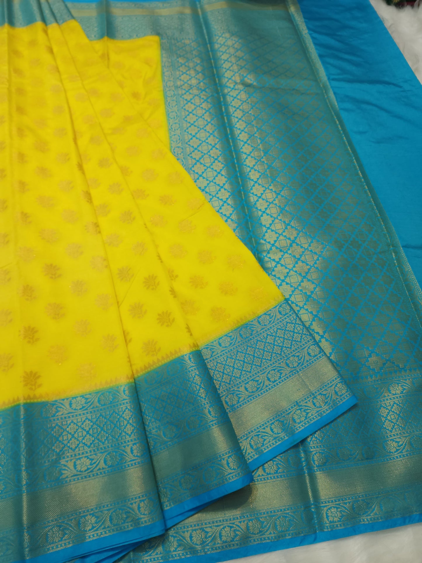 Banaras semi dupion soft silk saree