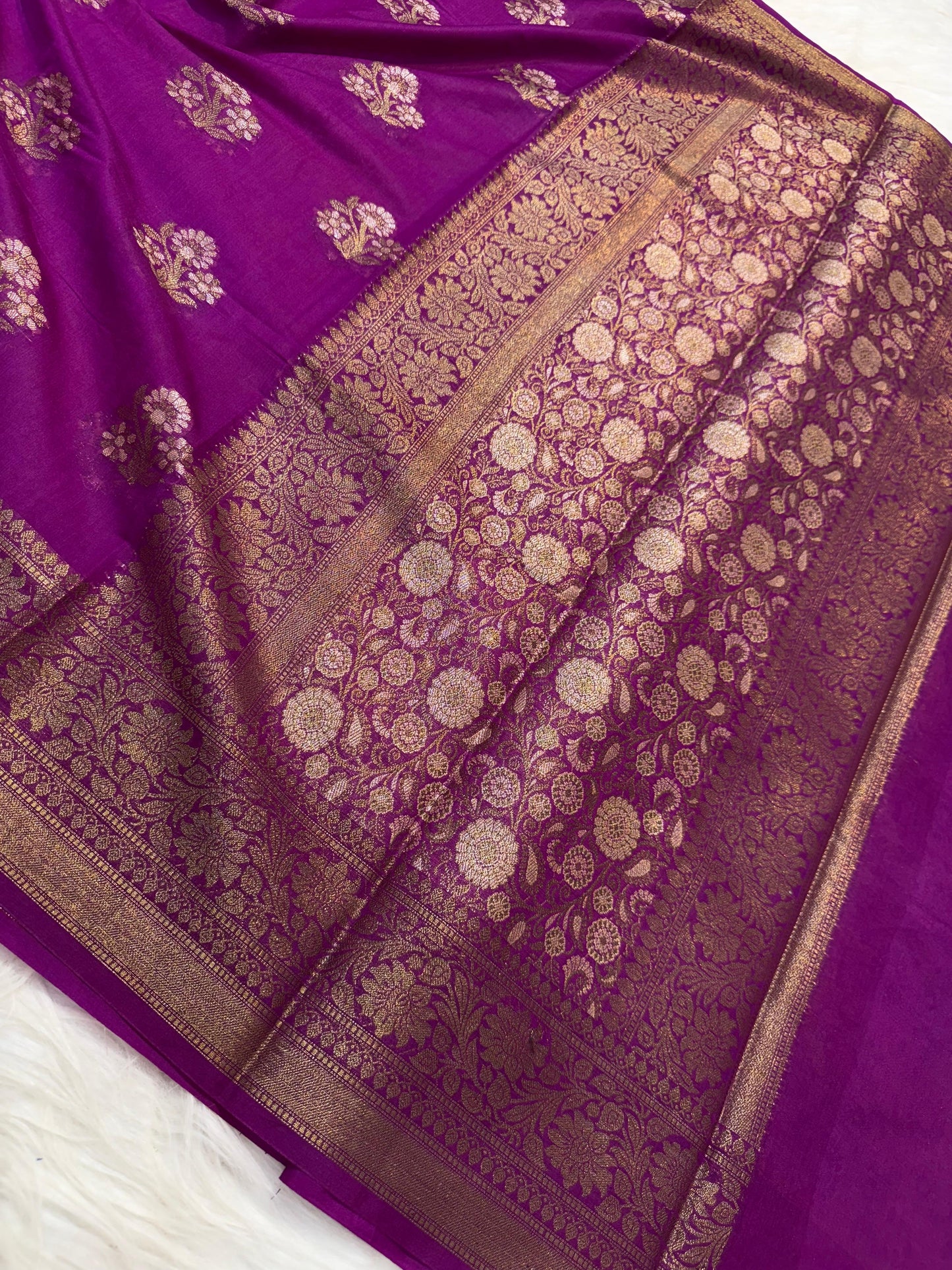 Banarasi semi georgette saree