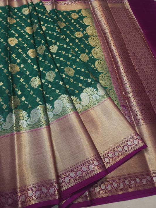 Banaras warm silk saree