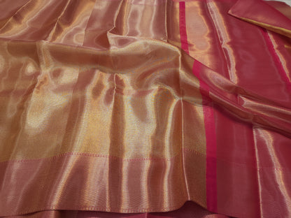 Jyothika Ma'am inspired kanjeevaram tissue silk brocade weave saree