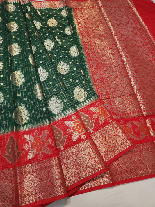 Semi chiniya silk saree