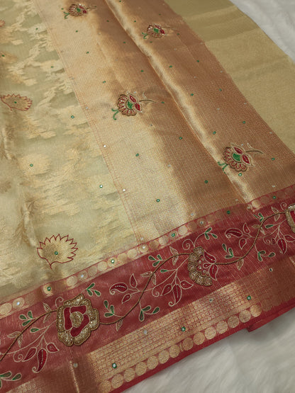 Tissue Kota Banarasi Sarees