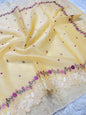 Banarasi kora organza embroidery saree
