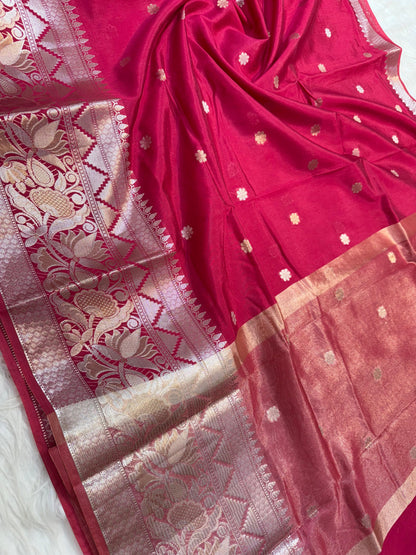 Raw mango banarasi saree