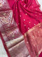 Raw mango banarasi saree