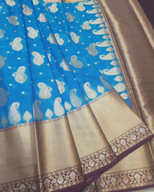 Banaras warm silk saree