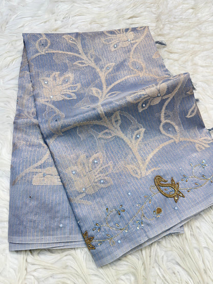 Tissue Kota handwork  Banarasi Sarees