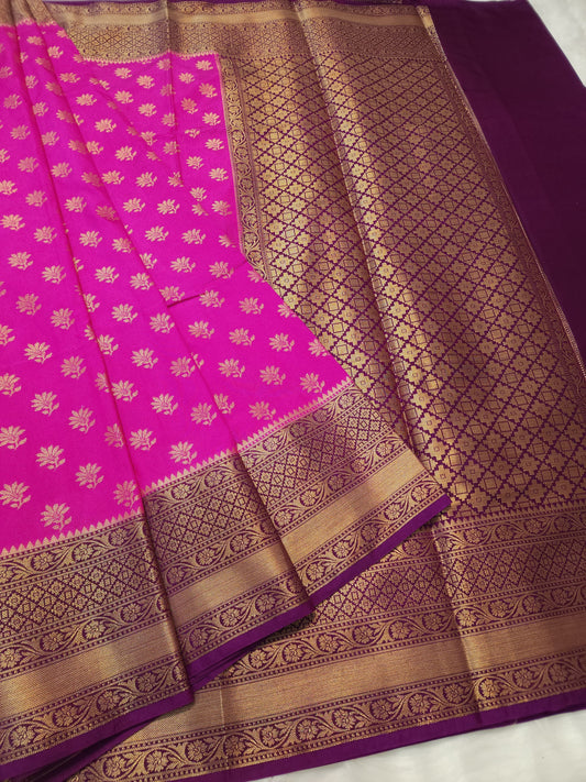 Banaras semi dupion soft silk saree