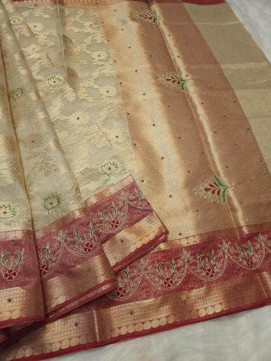 Tissue Kota Banarasi Sarees