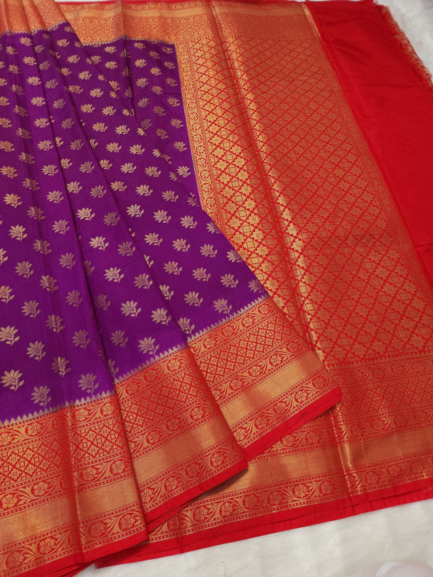 Banaras semi dupion soft silk saree