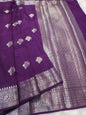Raw mango banarasi saree