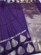 Semi Raw mango banarasi saree