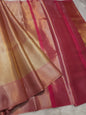 Jyothika Ma'am inspired kanjeevaram tissue silk brocade weave saree