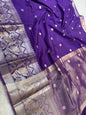 Raw mango banarasi saree