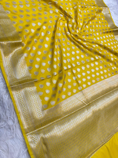Banarasi semi georgette saree
